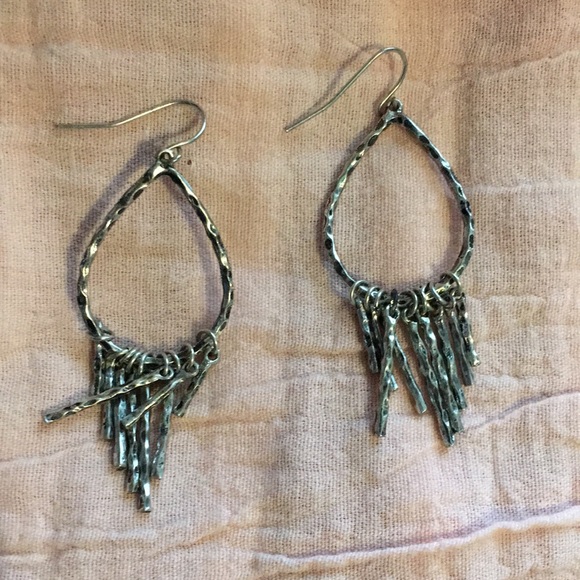 Silver earrings - Picture 1 of 2